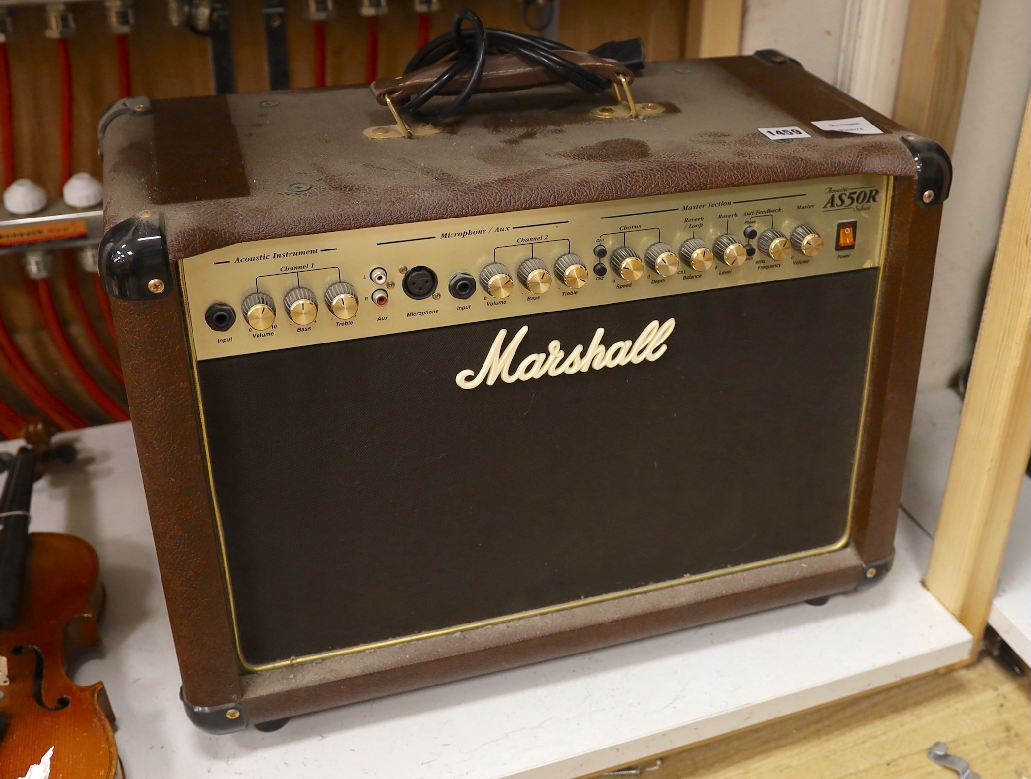 A Marshall AS50R amplifier